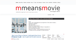 Desktop Screenshot of mmeansmovie.de