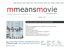 Tablet Screenshot of mmeansmovie.de